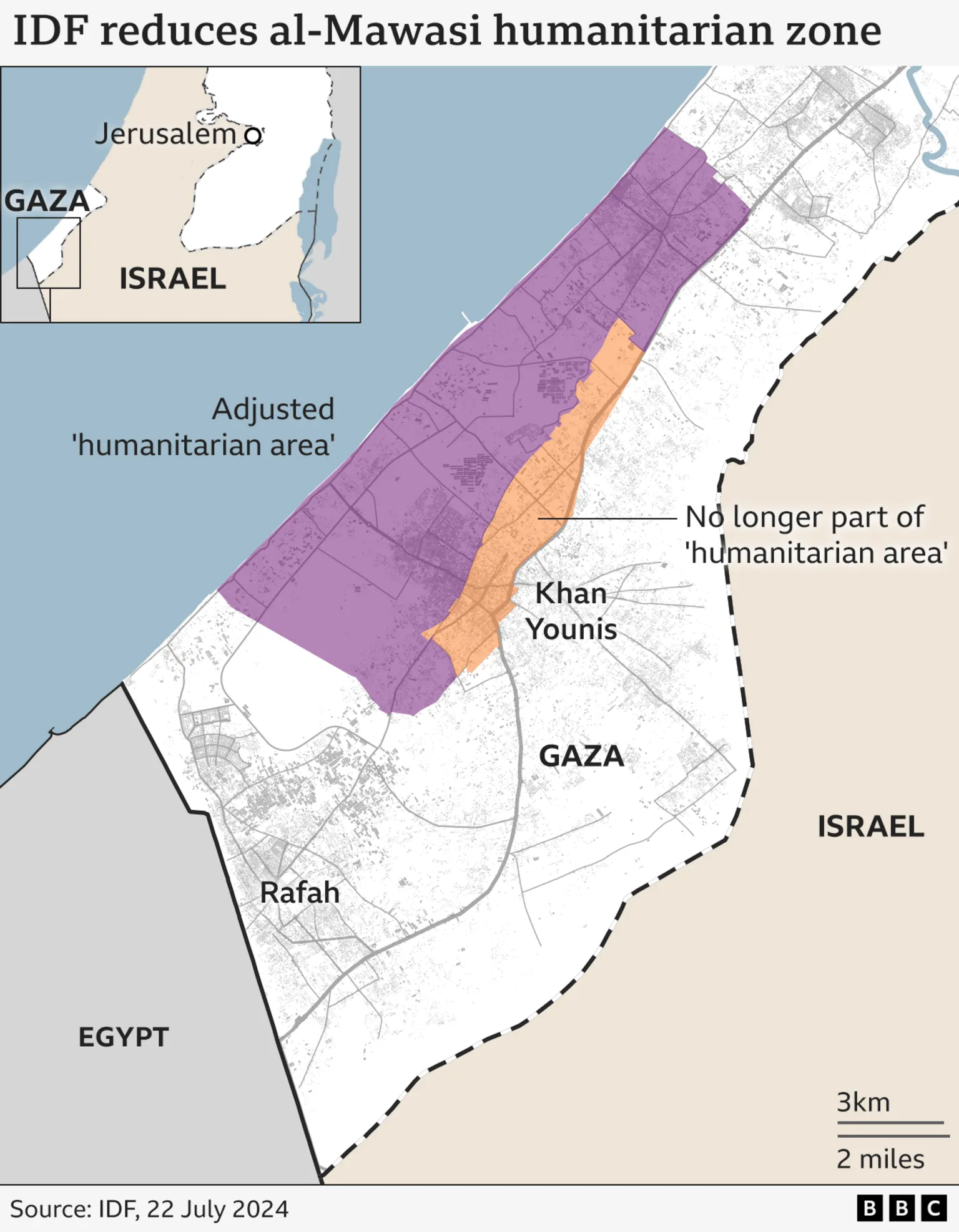 Gaza Map