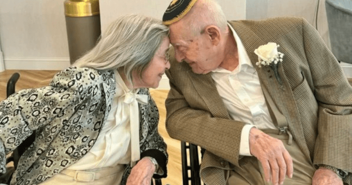 World’s oldest newlyweds have a combined age of 202 - National